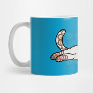 Mandala Tattoo Cat Mug